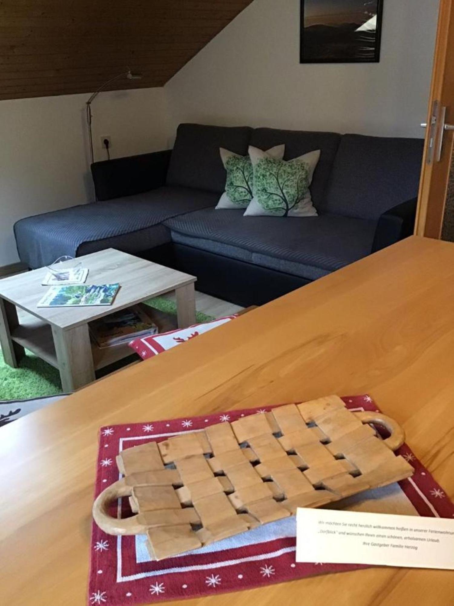 Ferienwohnung Dorfblick Lindberg Eksteriør bilde
